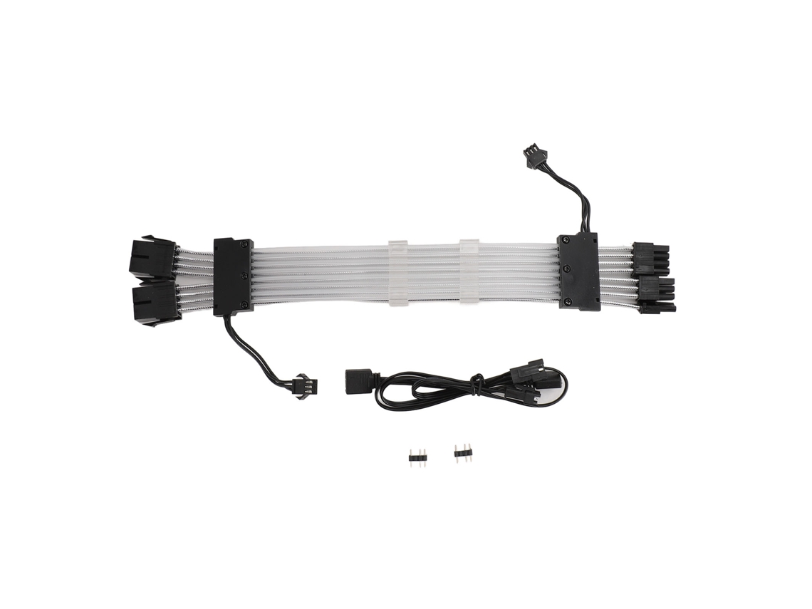 Cabo de Alimentação Rgb Argb 8pin para Placa de Vídeo e Fonte de Alimentação S/MARCA