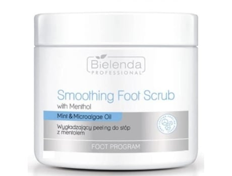 Bielenda Menthol Foot Scrub Esfoliante adulto misto sem parabenos para todos os tipos de pele