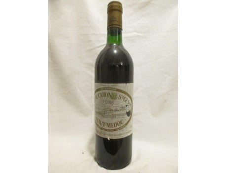 Vinho Tinto CHÂTEAU CARONNE SAINTE-GEMME 1986 (75 cl - 1 unidade)