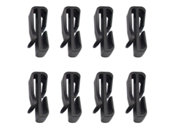 Conjunto De 10 Presilhas Fixação 25 Mm Para Cinto Mochila, Cinto Multifuncional