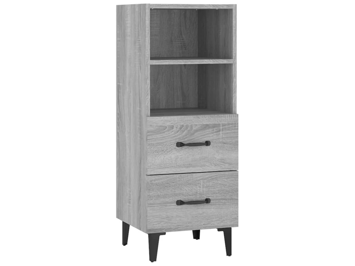Sideboard, Sideboards Vidaxl Cinzeto Madeira Processada (n/a)
