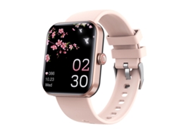 SHAH ARPAN Smart Watch F57L Monitora Temperatura Corporal Frequência Cardíaca Oxigênio no Sangue e Pressão Arterial Rosa