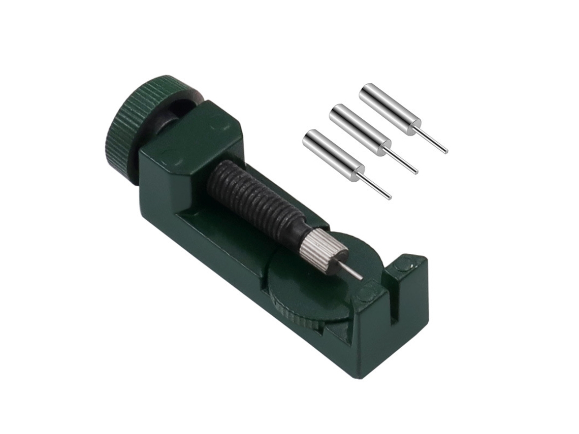 Watch Strap Link Pin Remover Watchmaking Watch Strap Tool With 3 Extra