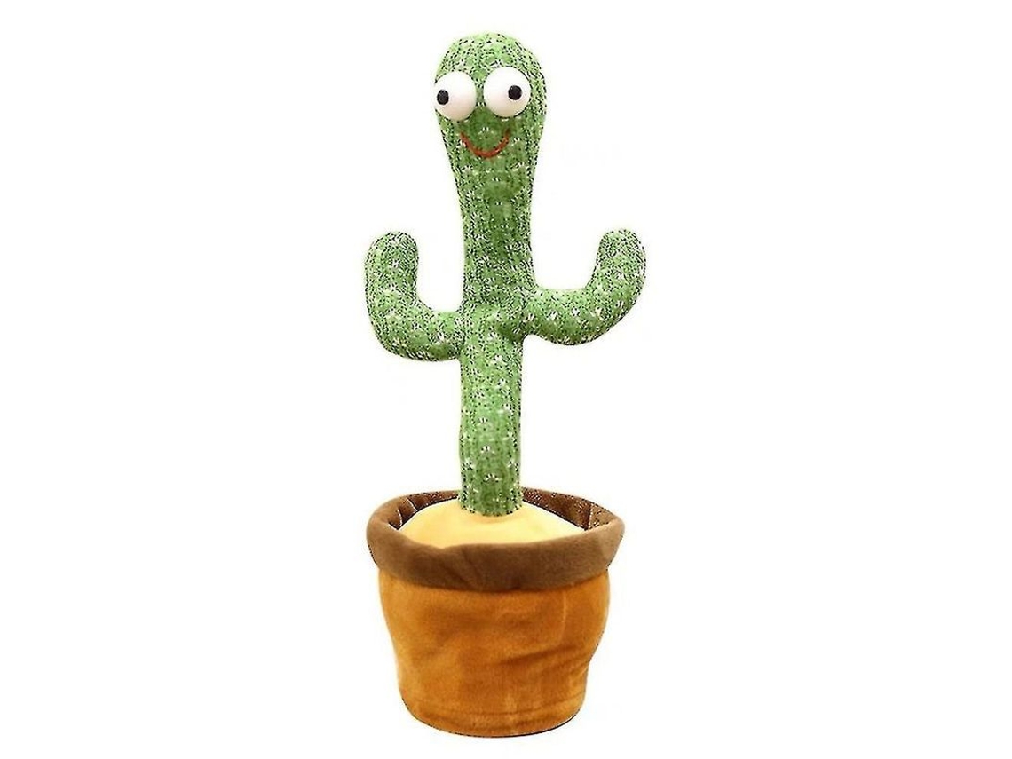 2026 cactus Bailarín Falante, Brinquedo Que Repete o Que Você Diz, Cantor com Luz Led e Carregamento Usb, Presente Ideal para Crianças