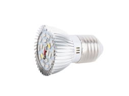 Lâmpada E27 de espectro completo com 18 LEDs para suculentas e mudas | S/MARCA