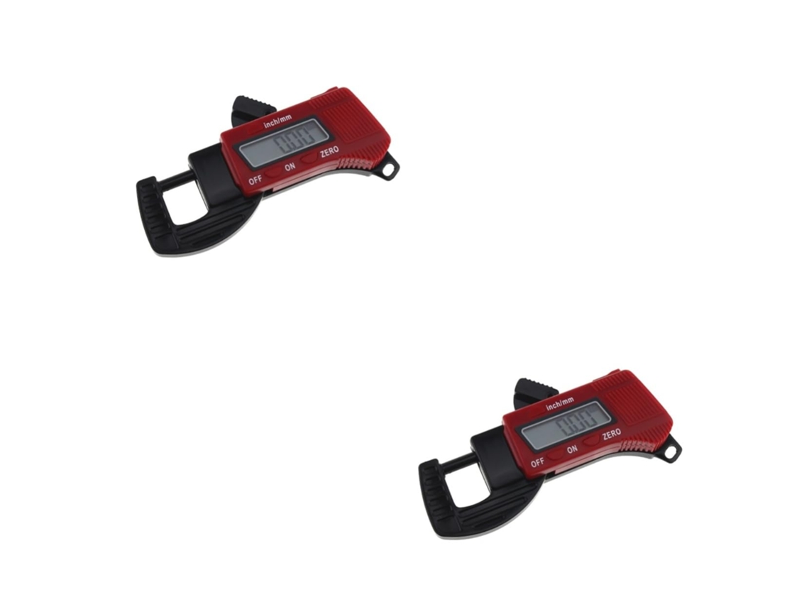Medidor De Espessura Digital Lcd Portátil 2 Peças Healeved Para Da Fio
