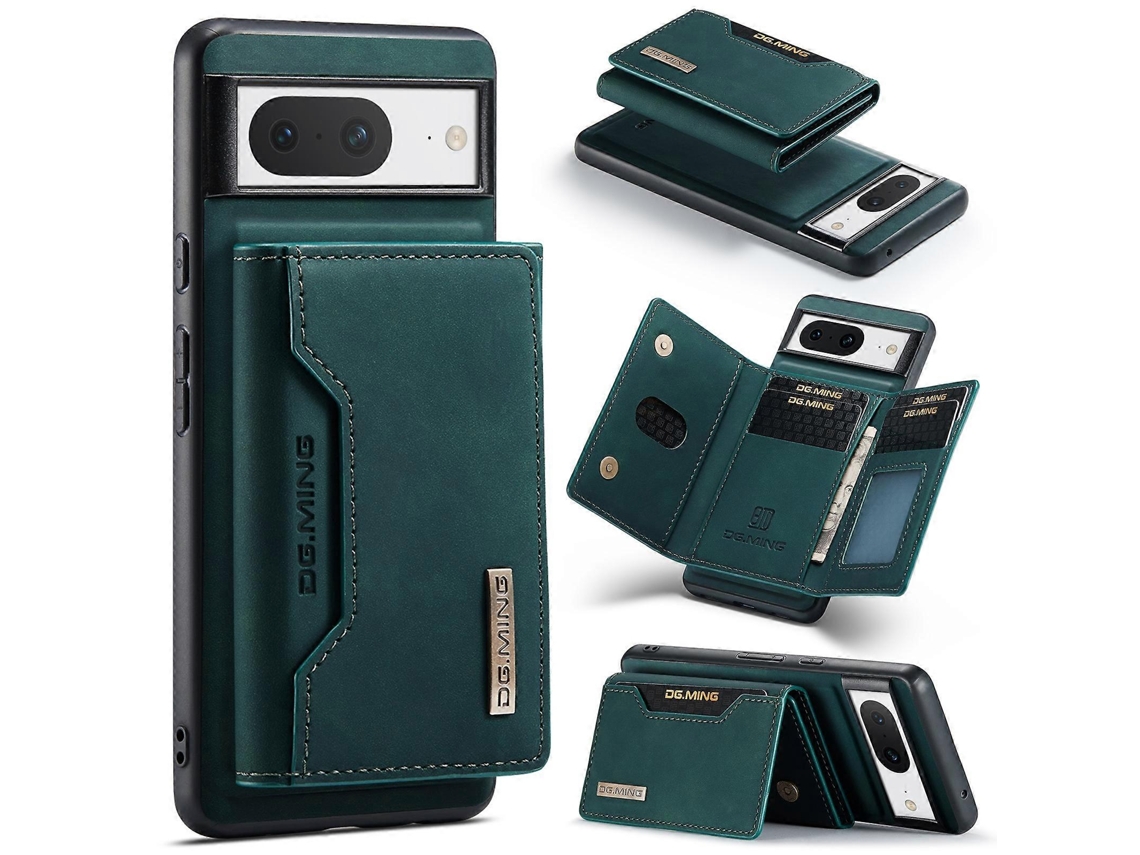 Bolsa Para Cartões Tripla Capa Magnética Para Celular Google Pixel 8 Dg.ming M2 Series