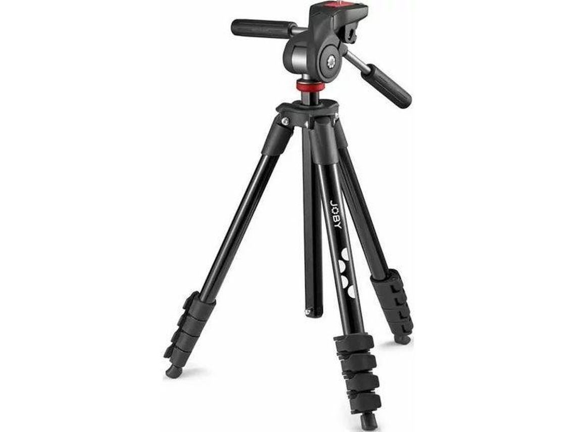Tripé JOBY Compact Advanced (3D Pan & Tilt - Altura Máxima: 44 cm - Alumínio)