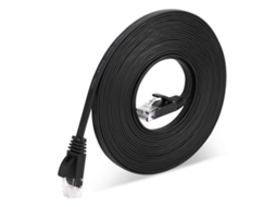 Lurelia Cabo Ethernet Cat6 Rj45 1000 Mbps 30 M Preto Para Rede Lan
