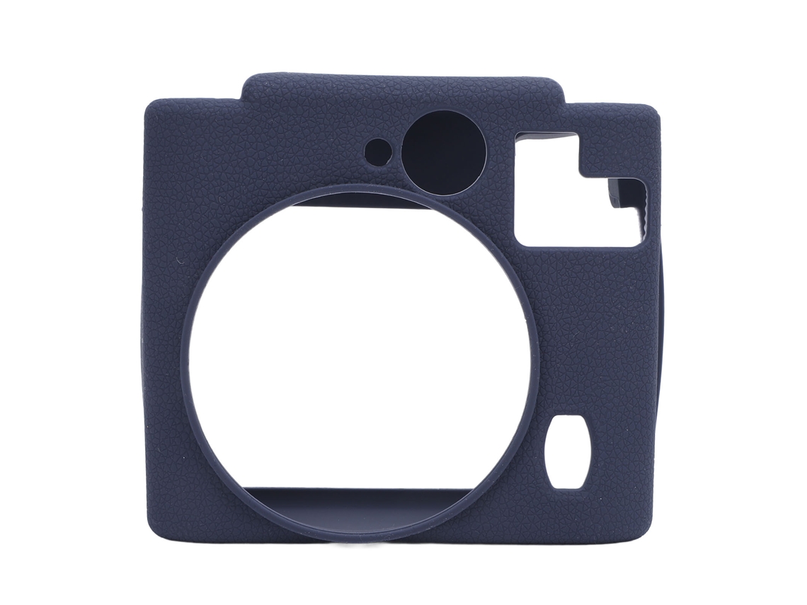 Funda Protectora Para Cámara Instantánea De Silicona Suave Resistente A Arañazos Y Caídas Color Azul Joya