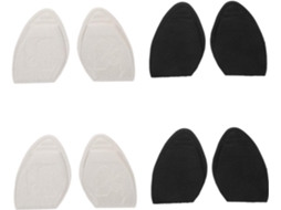Packove 4-pares De Palmilhas Femininas Flexíveis Com Amortecimento Metatarsal Para A Parte Frontal Do Pé, Para Maior