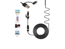 Câmera Endoscópica Inf Com Usb/usb C Preta Brilvibera