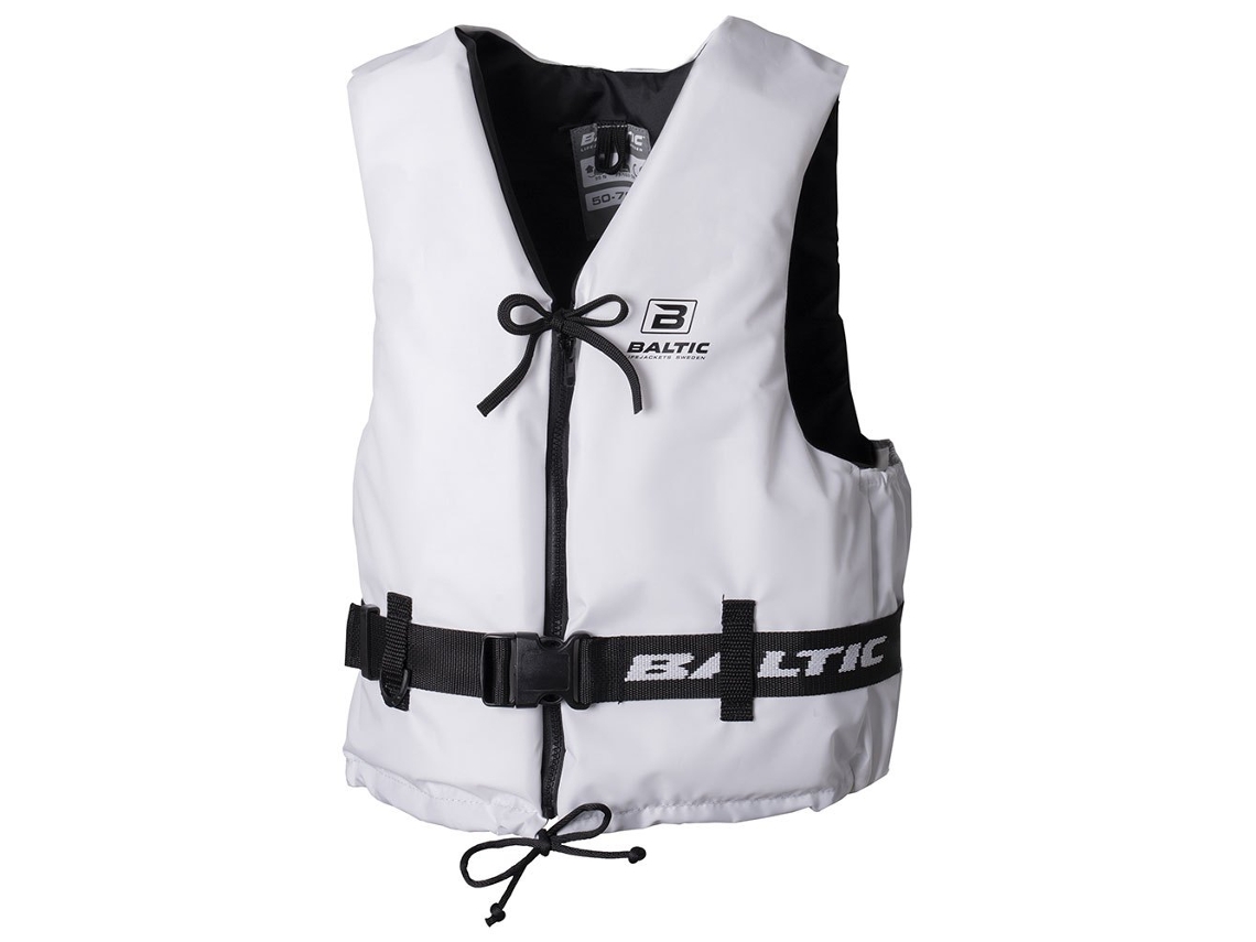 Colete Salva-Vidas 50N Leisure Aqua Pro Branco 70-90 kgbaltic