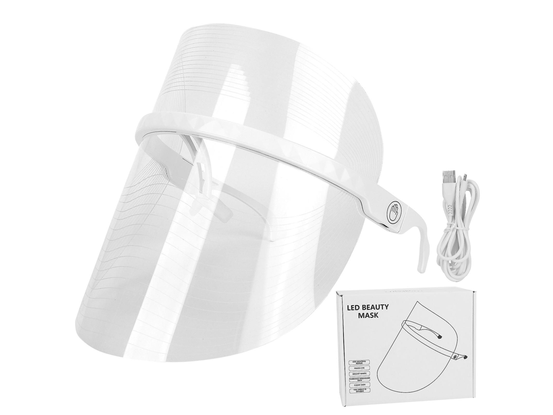 3 Cor Led Fóton Máscara de Luz Terapia Rejuvenescimento da Pele Dispositivo Beleza Facial GOKOCO