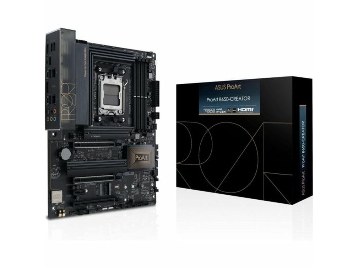 Placa-mãe ASUS B650-Creator Atx Amd Amd B650 Amd Am5 Amd Am5