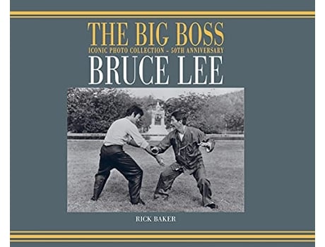 Livro Bruce Lee The Big boss Iconic photo Collection 50th Anniversary de Ricky Baker (Inglês)