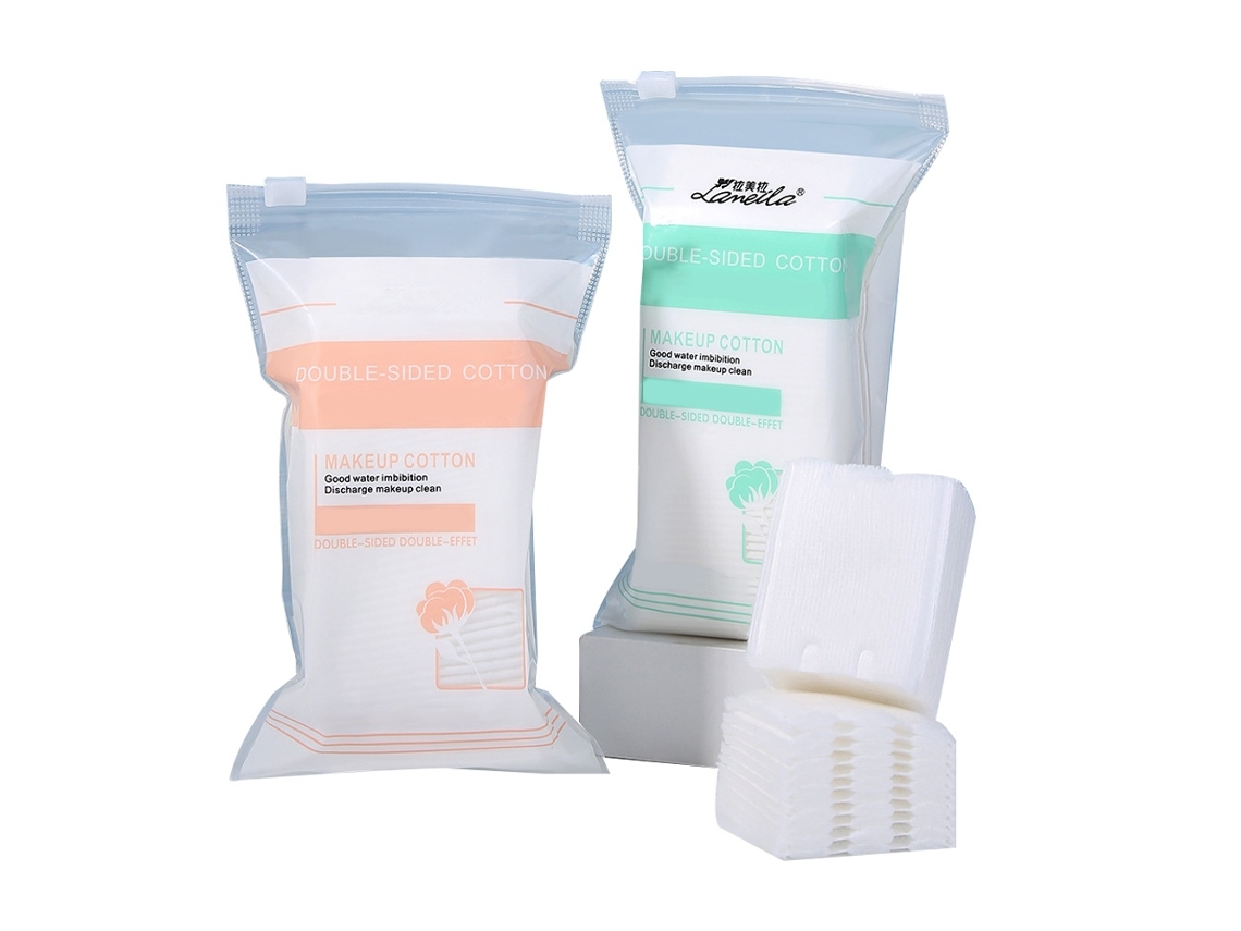 Algodão Cosmético Elysve B1091 Algodão Rosa 50 Grosso Produto De Beleza E Cuidados Pessoais