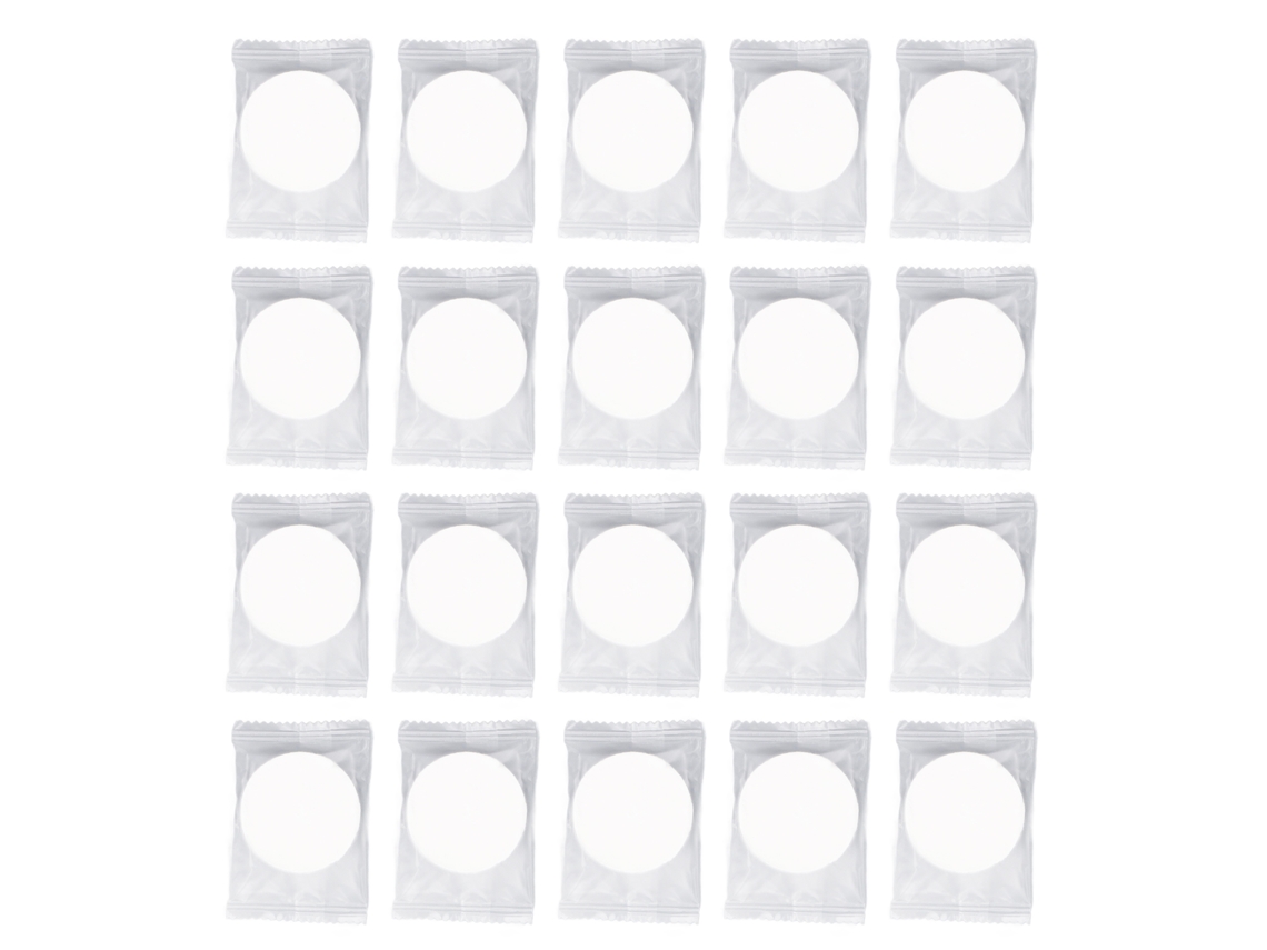 20 Toalhas de Rosto Descartáveis, Grossas e Absorventes, Ideais para Casa e Viagens