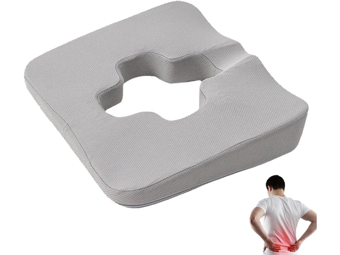Almofada Corretiva Respirável E Antiderrapante Para Trabalho E Estudo.