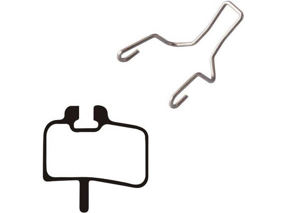 Travão  para Bicicleta ASHIMA Semi Metalic Brake Pads For Hayes/promax/hfx/imperial Dx04