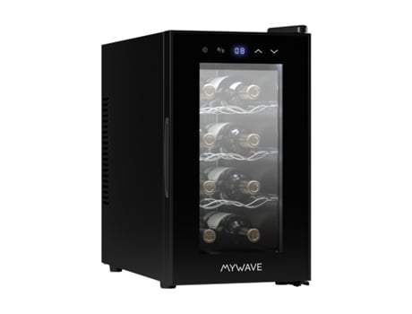 Adega MYWAVE 8 Garrafas Seletor Manual de Temperatura Silencioso