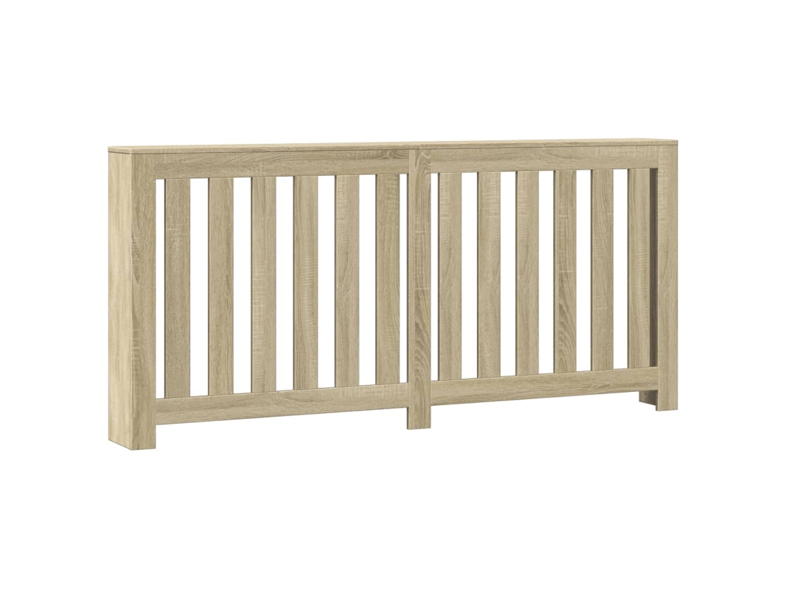 Radiator Cover, Radiator Covers Vidaxl Marrom Madeira Processada (175 X 20 X 82 Cm)