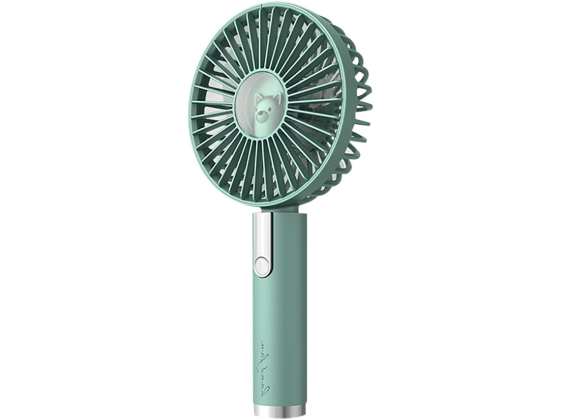 Ventilador Portátil Multifuncional Recarregável com velocidade ajustável S/MARCA