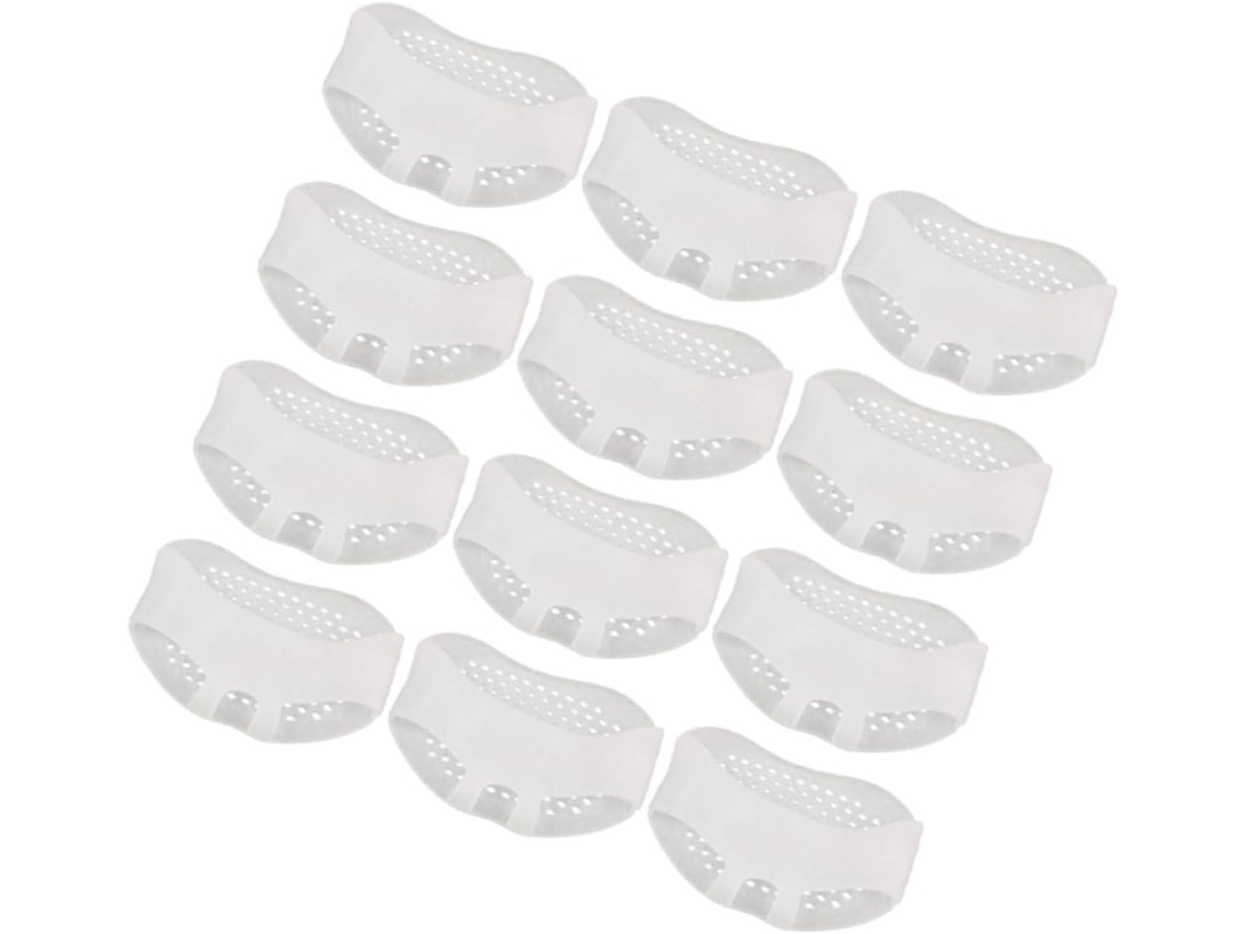 Conjunto De 12 Protetores Metatarsais, Separadores De Dedos E Almofadas Para Os Pés, Palmilhas Para Uso Com Salto Alto