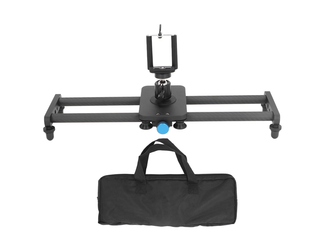 Trilho Slider Câmera 16in 40cm Fibra De Carbono