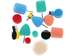 Conjunto De 16 Esponjas Leves Para Polimento De Faróis E Máquinas De Polimento.
