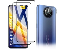 Pelicula de Vidro HONGWE. Xiaomi Poco X3 Pro/Poco X3 Nfc/Poco X3