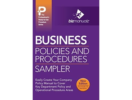Livro Bizmanualztm Business Sampler Policies Procedures Forms de Bizmanualz (Inglês)