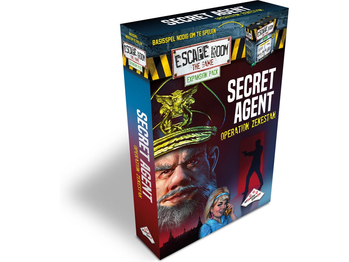 Jogo de Tabuleiro IDENTITY GAMES ERTG Secret Agent (Idade Mínima: 16)