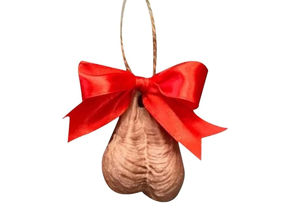 Adorno Colgante De Resina Para Natal, Ovo Divertido Para Árvore De Natal, Decoração Festiva Para Amigos E Família