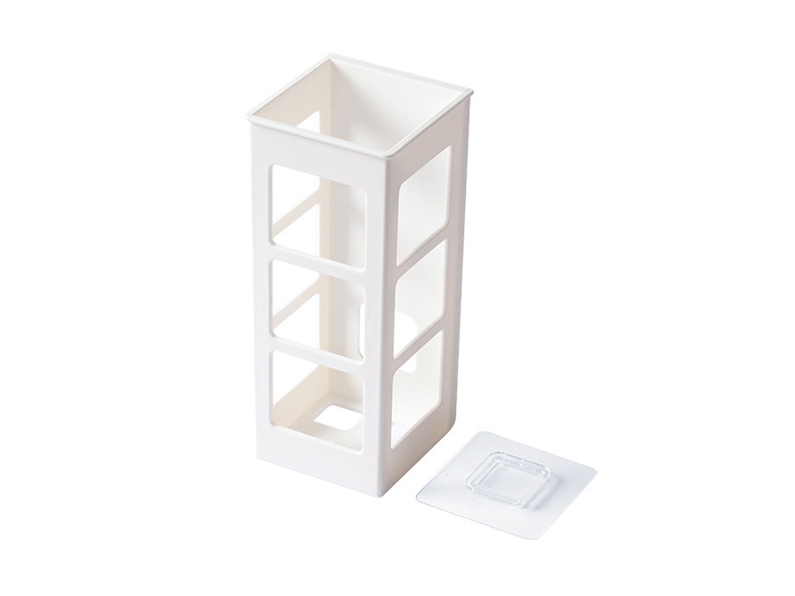 Suporte de Prancha de Cabelo Parede Organizador Branco