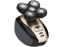 Lk-1800 5 em 1 4D recarregável barbeador elétrico para homens cabeça careca 5 cabeças flutuantes barba nariz aparador de orelha barbeador 517 S/MARCA
