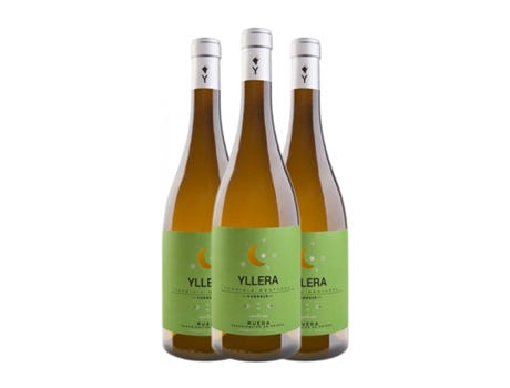 Vinho branco YLLERA Vendimia Nocturna Rueda Garrafa Magnum (1.5 L - 3 Unidades)