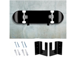 Suporte De Parede Para Skateboard Em Acrílico 2 Pares Rack De Exibição E Armazenamento Fixo