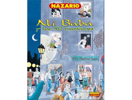 Livro Ali Baba Y Los 40 Maricones de Nazario (Espanhol)