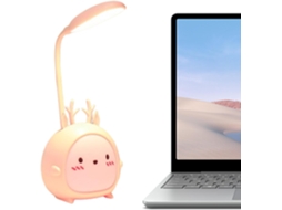 Luminária De Leitura Em Formato Animal, Luz Noturna Em Formato De Veado, 3 Modos, Proteção Para Os Olhos, Luminária De