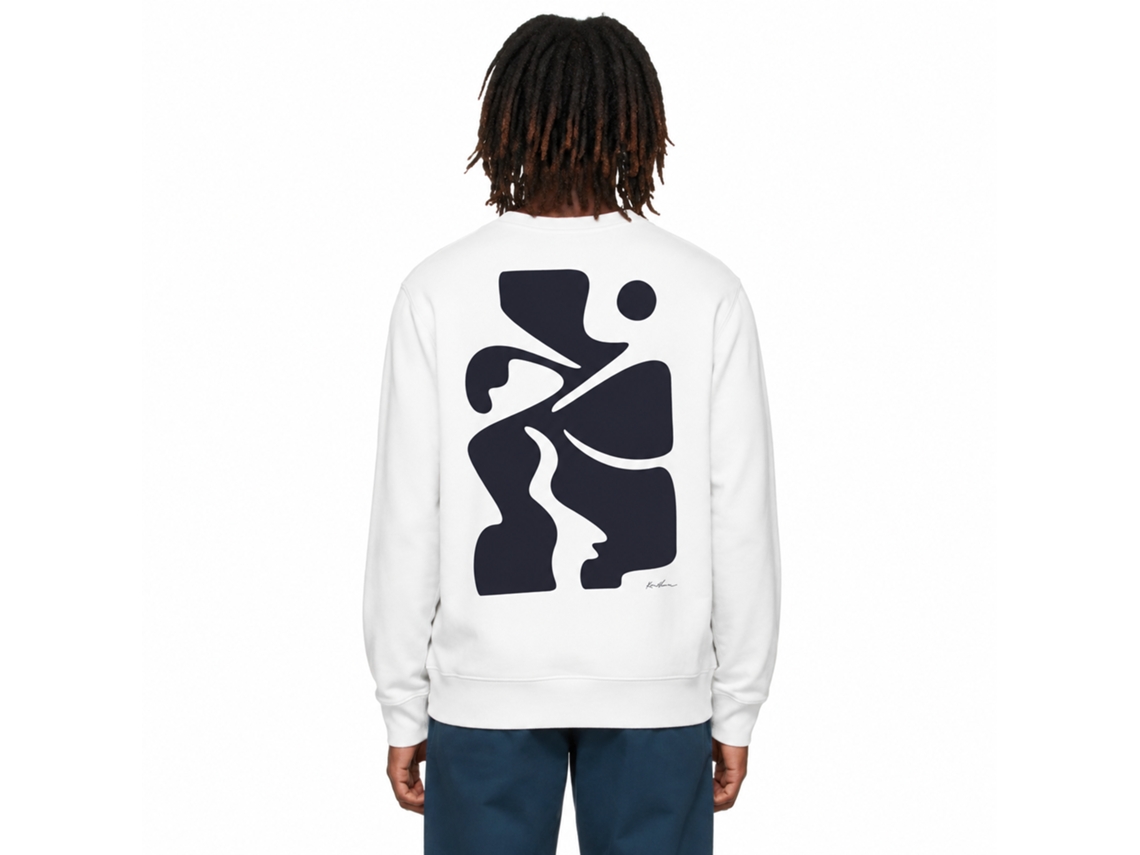 Rockinstone Moon Dance Sweatshirtdouble-sided Print Unique Designer Style