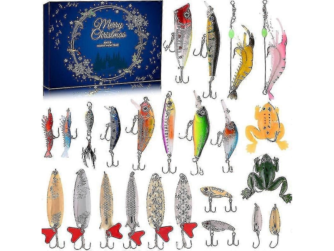 Calendário De Advento Pesca Contagem Decrescente Natal