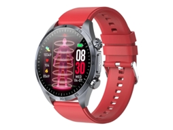 Smartwatch com Bluetooth Chamada Tecido Amoled Monitoramento de Som e Pulso ECG Oxigênio Sem Temperatura Arterial e Monitoramento de Saúde Bestvite