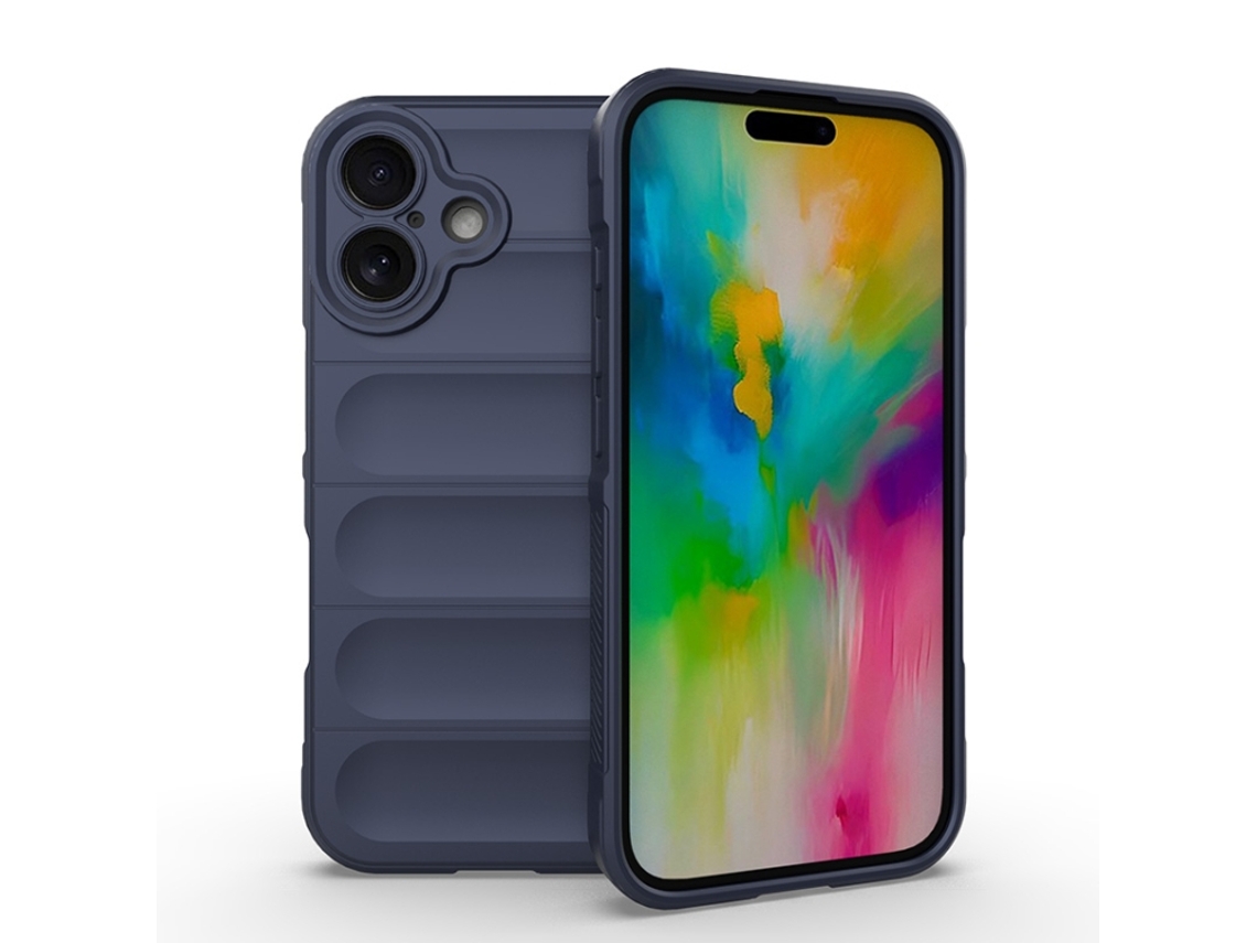 Capa Magic Shield Para Iphone 16 - Tpu Com Forro Aveludado E Proteção Anti-quedas