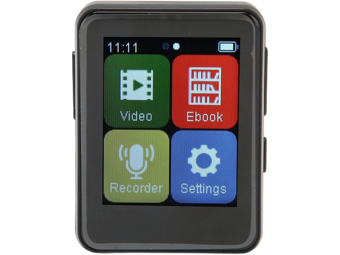 Reprodutor De Mp3 Bluetooth 5.0 Com Tela Sensível Ao Toque Hd