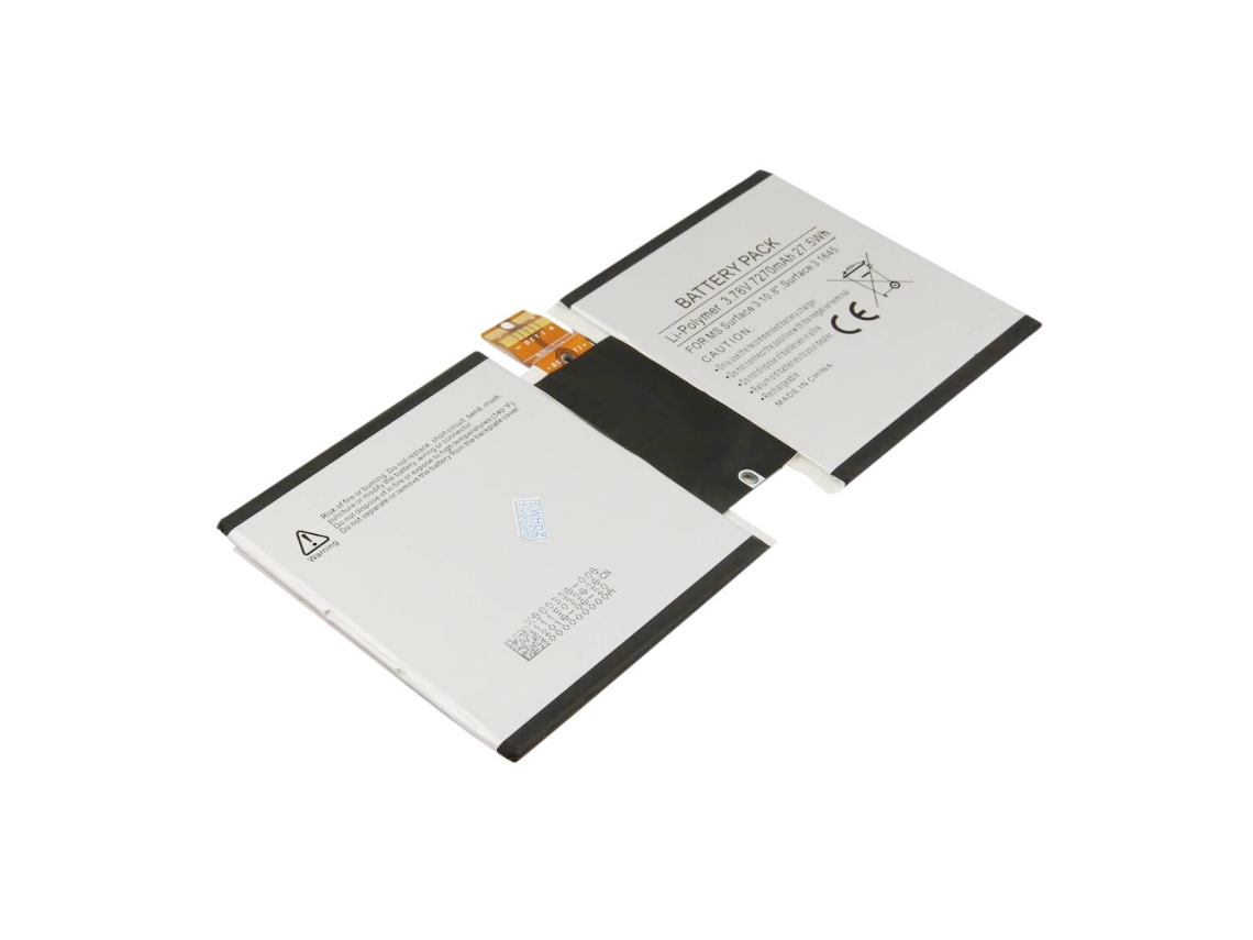 Bateria para Microsoft Surface 3 10.8 3,78v 7270mah Li Polymer Branco Avizar
