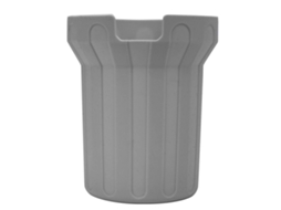 Manga Silicone Protector Copa Anti ruído Cinza
