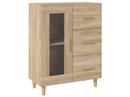 Sideboard, Sideboards Vidaxl Marrom Madeira Processada (n/a)