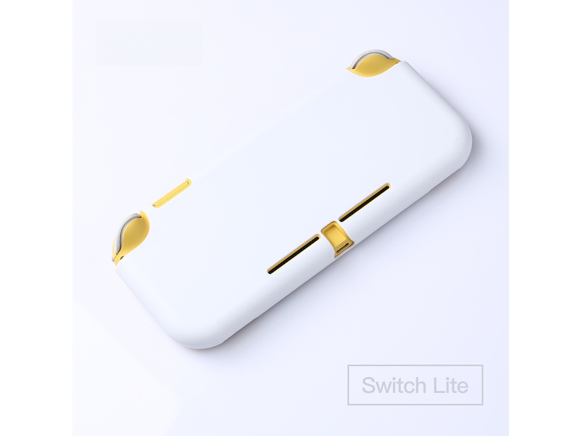 Capa para Nintendo Switch Lite, Capa Protetora Semi fechada em Tpu SPQMENT (branca)