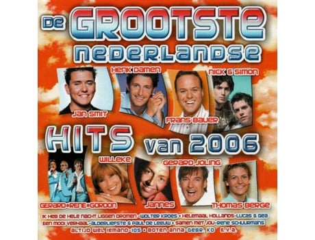 Cd De Grootste Nederlandse Hits Van 2006 Nrgy Music